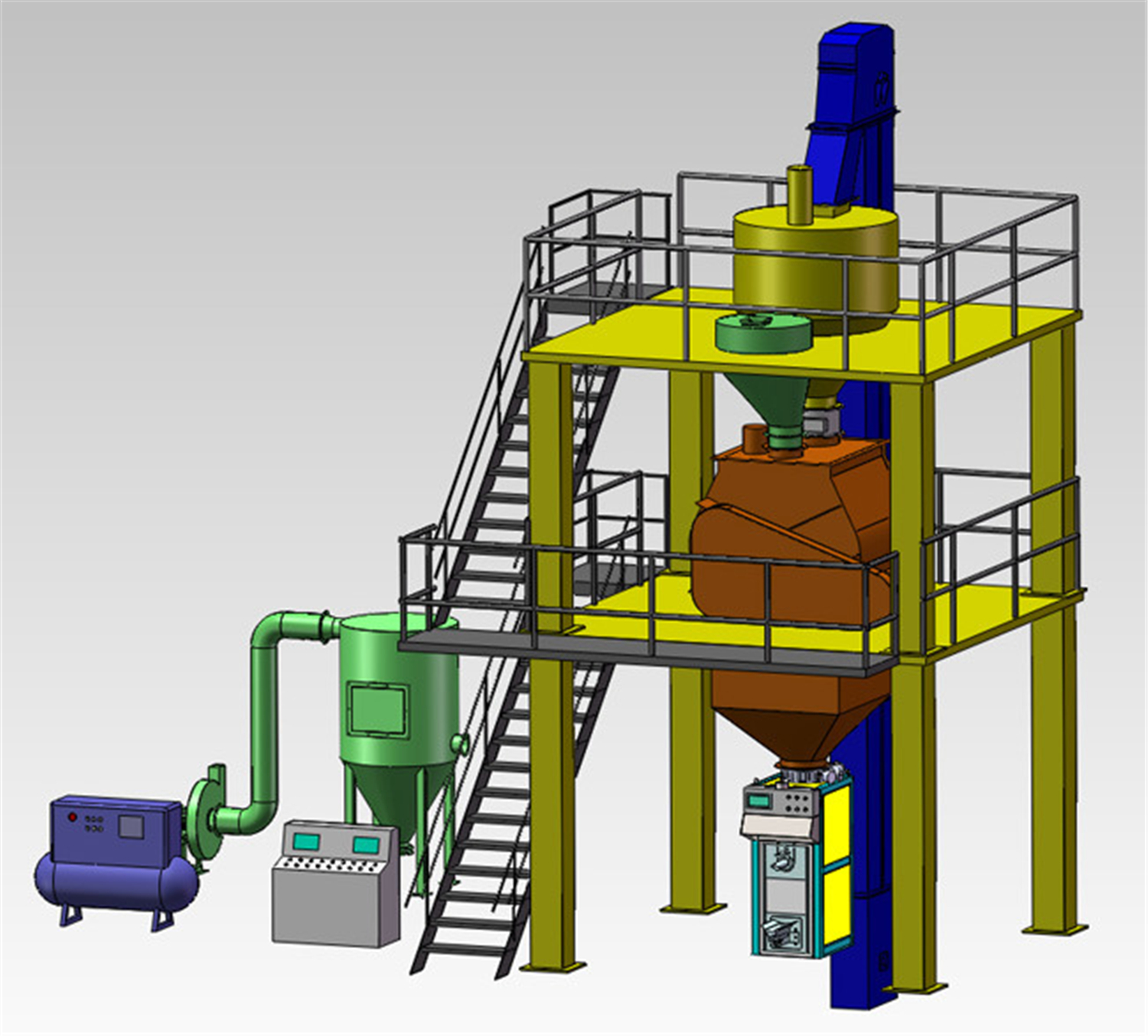 地坪砂漿生產專用設備